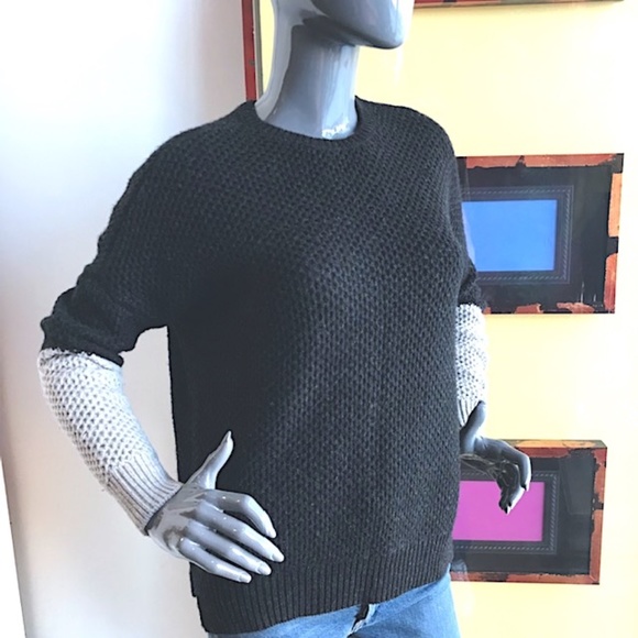 VINCE Wool/Yak Blend Honeycomb Stitch Pullover NWOT/ sz: XS - Picture 4 of 11